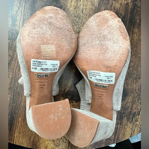 SCHUTZ | ladies peep toe sling back shoe.  Size: 8.5B - Picture 12 of 16